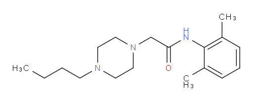 2-(4-butylpiperazin-1-yl)-N-(2,6-dimethylphenyl)acetamide
