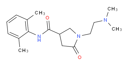 1-(2-(dimethylamino)ethyl)-N-(2,6-dimethylphenyl)-5-oxopyrrolidine-3-carboxamide