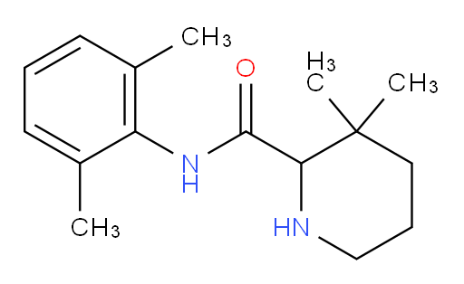 N-(2,6-dimethylphenyl)-3,3-dimethylpiperidine-2-carboxamide