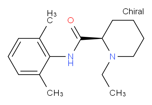 (R)-N-(2,6-dimethylphenyl)-1-ethylpiperidine-2-carboxamide