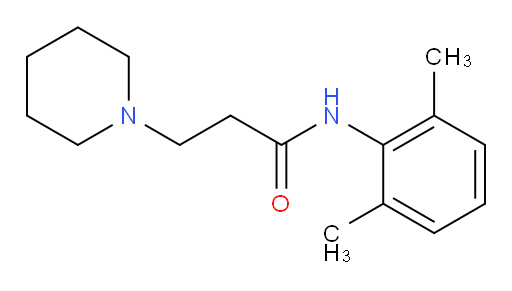 N-(2,6-dimethylphenyl)-3-(piperidin-1-yl)propanamide