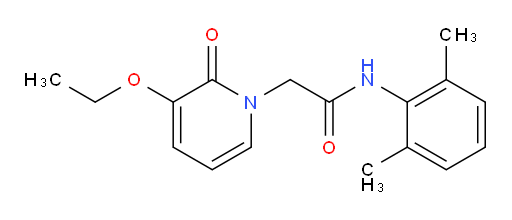 N-(2,6-dimethylphenyl)-2-(3-ethoxy-2-oxopyridin-1(2H)-yl)acetamide