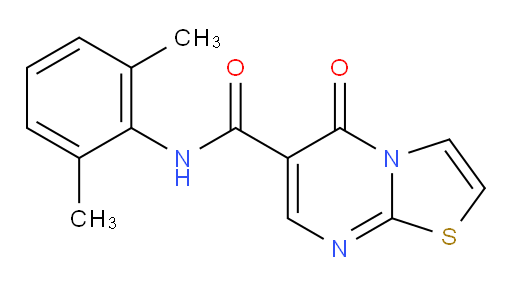 N-(2,6-dimethylphenyl)-5-oxo-5H-thiazolo[3,2-a]pyrimidine-6-carboxamide