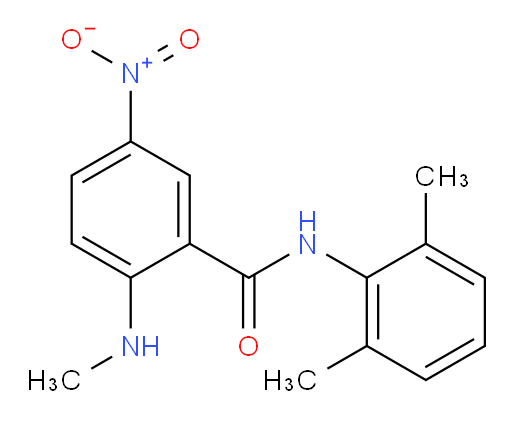 N-(2,6-dimethylphenyl)-2-(methylamino)-5-nitrobenzamide