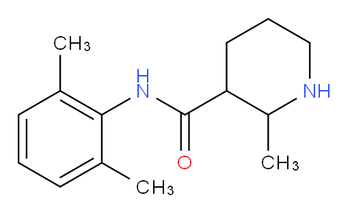 N-(2,6-dimethylphenyl)-2-methylpiperidine-3-carboxamide