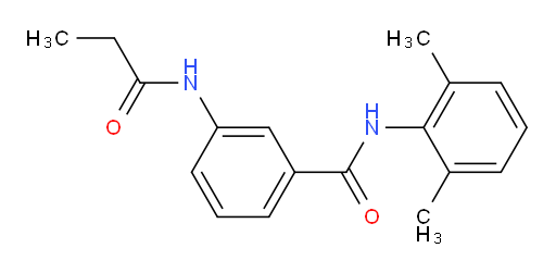 N-(2,6-dimethylphenyl)-3-propionamidobenzamide