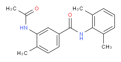 3-acetamido-N-(2,6-dimethylphenyl)-4-methylbenzamide
