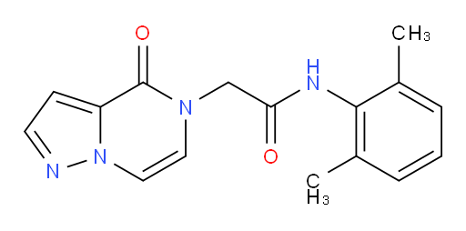N-(2,6-dimethylphenyl)-2-(4-oxopyrazolo[1,5-a]pyrazin-5(4H)-yl)acetamide