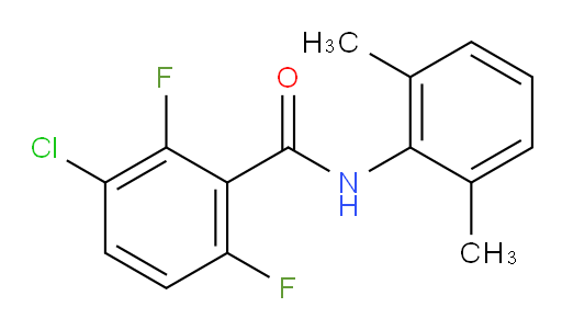 3-chloro-N-(2,6-dimethylphenyl)-2,6-difluorobenzamide