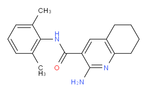 2-amino-N-(2,6-dimethylphenyl)-5,6,7,8-tetrahydroquinoline-3-carboxamide