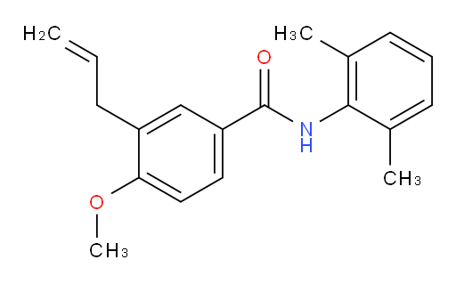 3-allyl-N-(2,6-dimethylphenyl)-4-methoxybenzamide