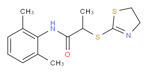 2-((4,5-dihydrothiazol-2-yl)thio)-N-(2,6-dimethylphenyl)propanamide