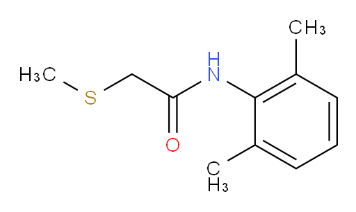 N-(2,6-dimethylphenyl)-2-(methylthio)acetamide