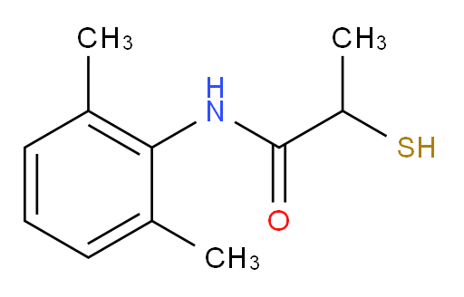 N-(2,6-dimethylphenyl)-2-mercaptopropanamide
