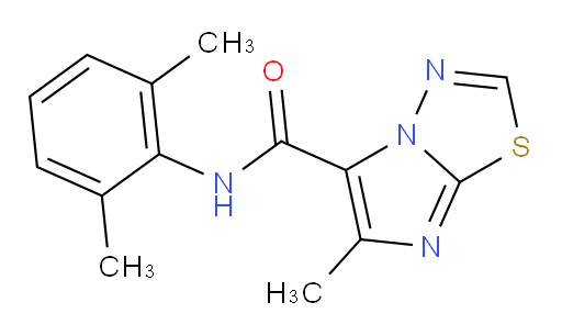N-(2,6-dimethylphenyl)-6-methylimidazo[2,1-b][1,3,4]thiadiazole-5-carboxamide