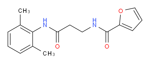 N-(3-((2,6-dimethylphenyl)amino)-3-oxopropyl)furan-2-carboxamide