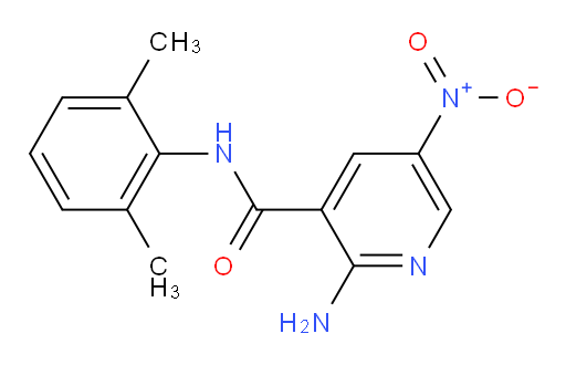 2-amino-N-(2,6-dimethylphenyl)-5-nitronicotinamide