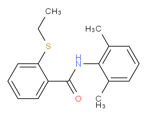 N-(2,6-dimethylphenyl)-2-(ethylthio)benzamide