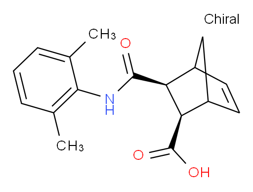(2R,3S)-3-((2,6-dimethylphenyl)carbamoyl)bicyclo[2.2.1]hept-5-ene-2-carboxylic acid
