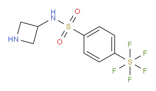 [4-[(3-Azetidinylamino)sulfonyl]phenyl]sulfur pentafluoride
