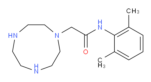 N-(2,6-dimethylphenyl)-2-(1,4,7-triazonan-1-yl)acetamide