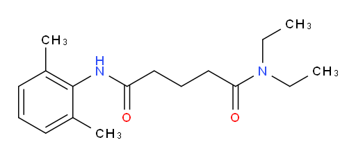 N1-(2,6-dimethylphenyl)-N5,N5-diethylglutaramide