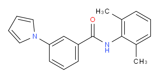 N-(2,6-dimethylphenyl)-3-(1H-pyrrol-1-yl)benzamide