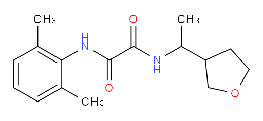 N1-(2,6-dimethylphenyl)-N2-(1-(tetrahydrofuran-3-yl)ethyl)oxalamide