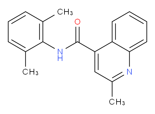 N-(2,6-dimethylphenyl)-2-methylquinoline-4-carboxamide