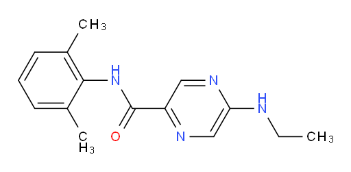 N-(2,6-dimethylphenyl)-5-(ethylamino)pyrazine-2-carboxamide