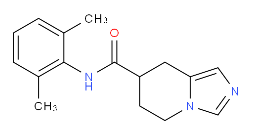 N-(2,6-dimethylphenyl)-5,6,7,8-tetrahydroimidazo[1,5-a]pyridine-7-carboxamide