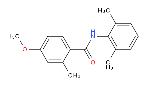 N-(2,6-dimethylphenyl)-4-methoxy-2-methylbenzamide