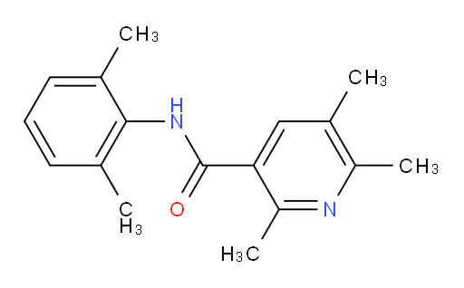 N-(2,6-dimethylphenyl)-2,5,6-trimethylnicotinamide