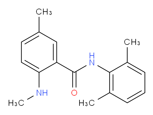 N-(2,6-dimethylphenyl)-5-methyl-2-(methylamino)benzamide