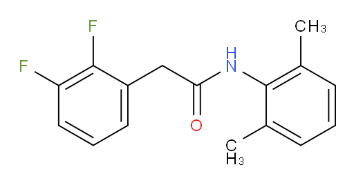 2-(2,3-difluorophenyl)-N-(2,6-dimethylphenyl)acetamide