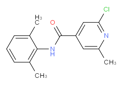 2-chloro-N-(2,6-dimethylphenyl)-6-methylisonicotinamide