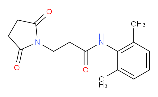 N-(2,6-dimethylphenyl)-3-(2,5-dioxopyrrolidin-1-yl)propanamide