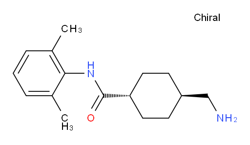 (1r,4r)-4-(aminomethyl)-N-(2,6-dimethylphenyl)cyclohexanecarboxamide