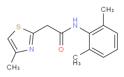 N-(2,6-dimethylphenyl)-2-(4-methylthiazol-2-yl)acetamide