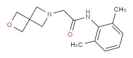 N-(2,6-dimethylphenyl)-2-(2-oxa-6-azaspiro[3.3]heptan-6-yl)acetamide
