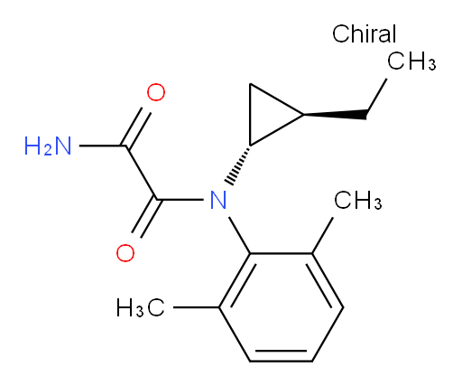 N1-(2,6-dimethylphenyl)-N1-((1R,2R)-2-ethylcyclopropyl)oxalamide