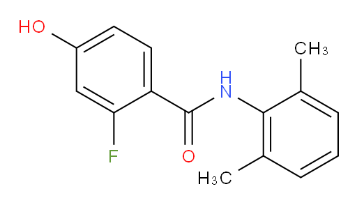 N-(2,6-dimethylphenyl)-2-fluoro-4-hydroxybenzamide