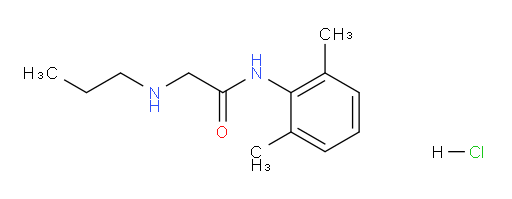 N-(2,6-dimethylphenyl)-2-(propylamino)acetamide hydrochloride