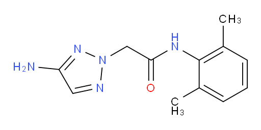 2-(4-amino-2H-1,2,3-triazol-2-yl)-N-(2,6-dimethylphenyl)acetamide