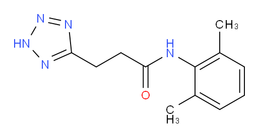 N-(2,6-dimethylphenyl)-3-(2H-tetrazol-5-yl)propanamide