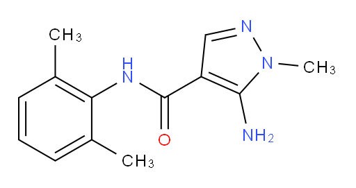 5-amino-N-(2,6-dimethylphenyl)-1-methyl-1H-pyrazole-4-carboxamide