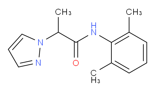 N-(2,6-dimethylphenyl)-2-(1H-pyrazol-1-yl)propanamide