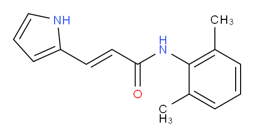 (E)-N-(2,6-dimethylphenyl)-3-(1H-pyrrol-2-yl)acrylamide
