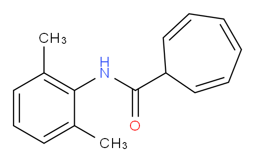 N-(2,6-dimethylphenyl)cyclohepta-2,4,6-trienecarboxamide