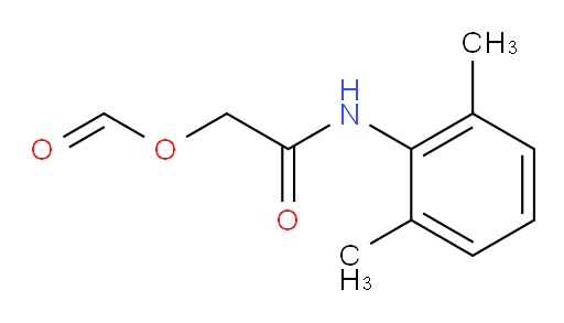 2-((2,6-dimethylphenyl)amino)-2-oxoethyl formate